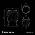 Dunes Swirl Lamp