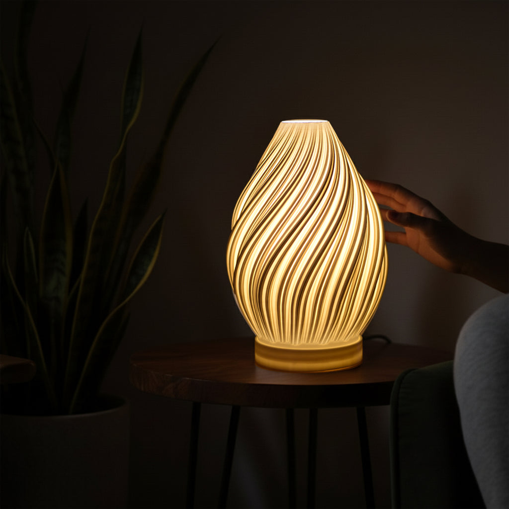 Flamero Swirl Lamp