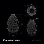 Flamero Swirl Lamp
