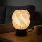 Ropelay Swirl Lamp