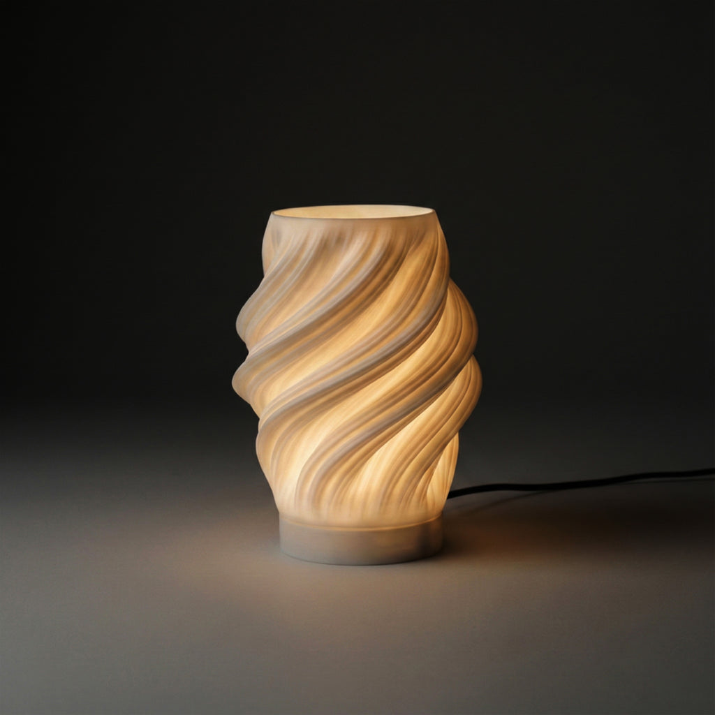 Volute Swirl Lamp