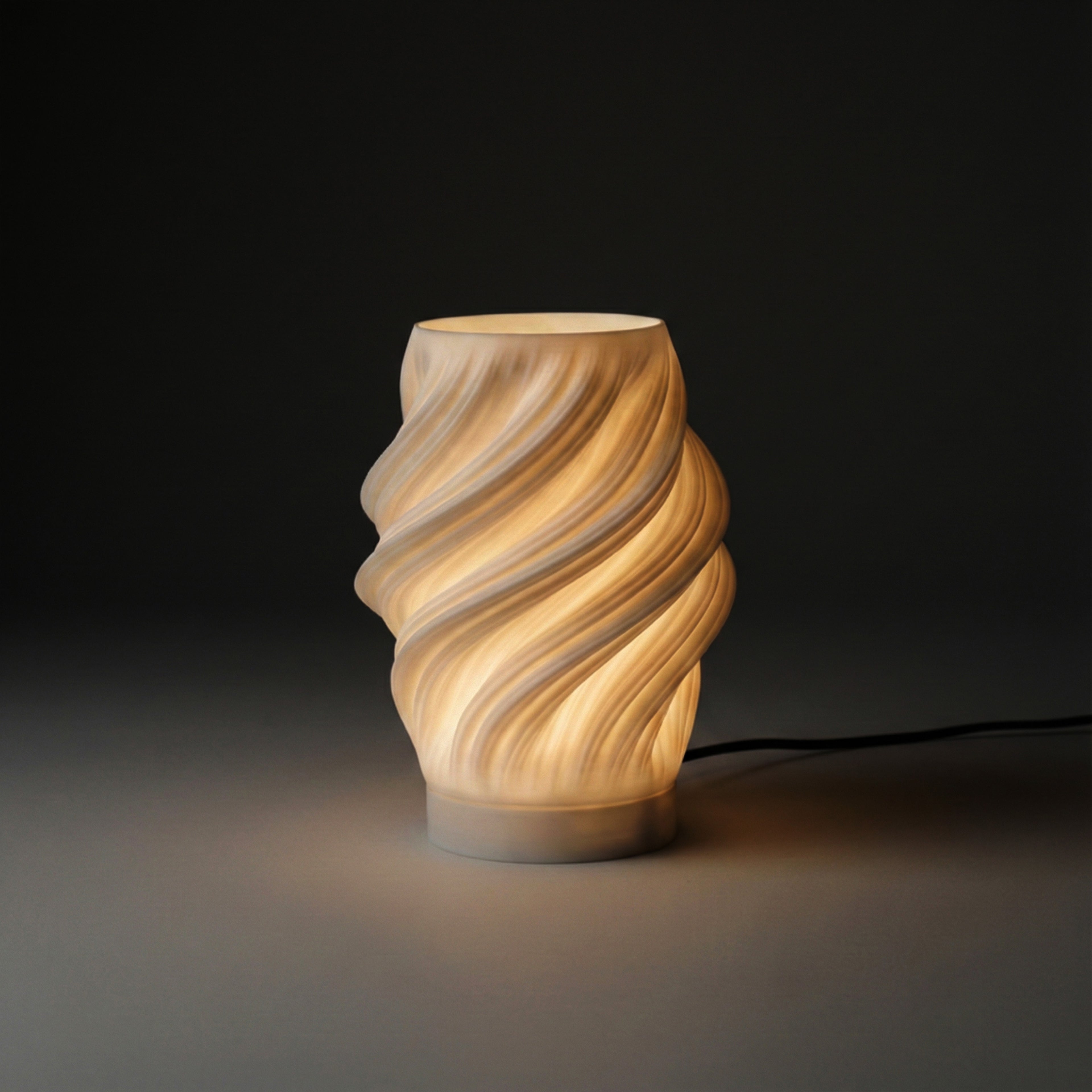 Volute Swirl Lamp