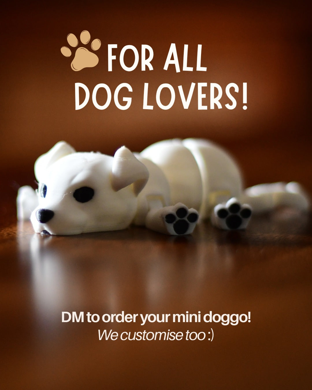 Doggo Flexi Keychain